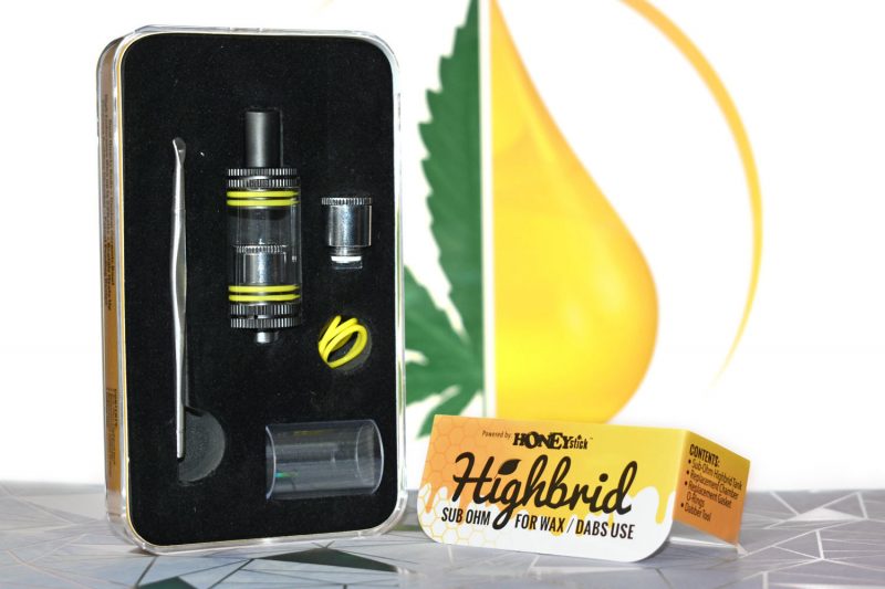 Honeystick highbrid wax vape tank kit package