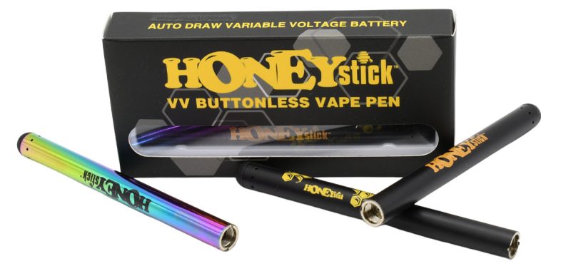 Buttonless 510 battery - also called Auto-Draw vape battery