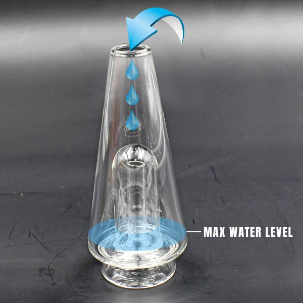 Filling-Up Glass Bubbler w/ Water